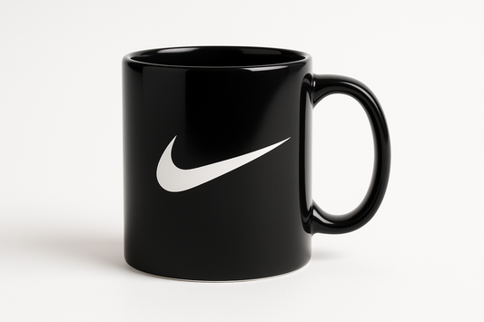 Exclusive Nike coffee mug with swoosh logo