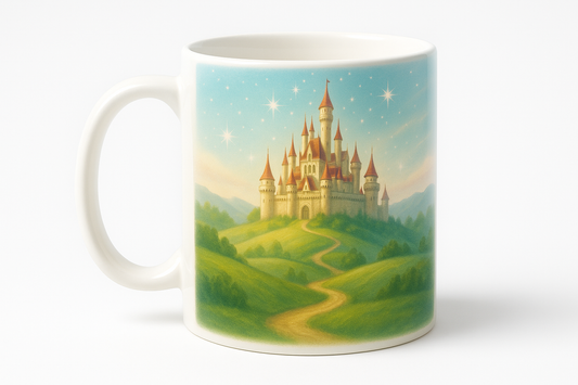 Far Far Away Castle Coffee Mug
