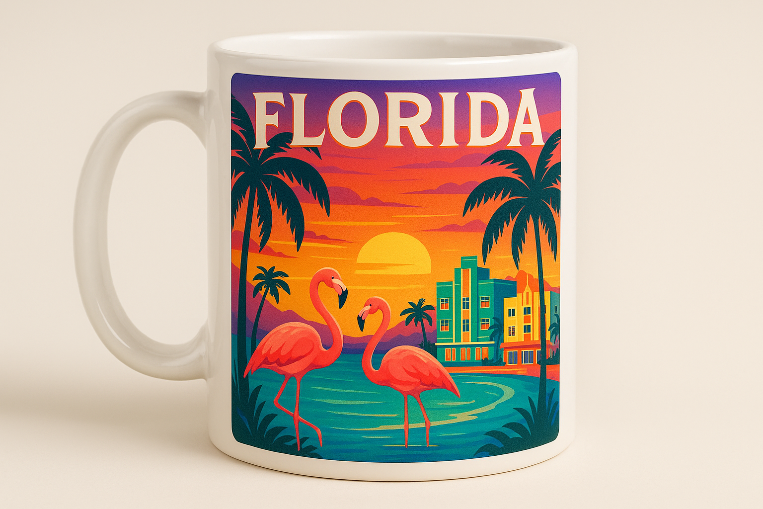 Florida coffee mug design
