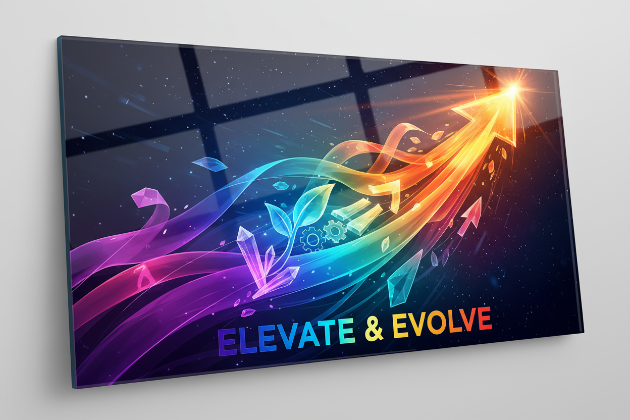 Growth and progress art