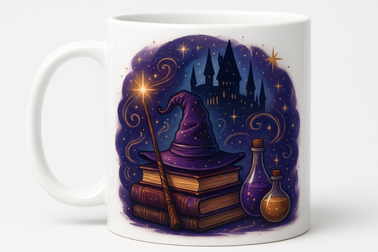 Harry Potter Themed Coffee Mug Design