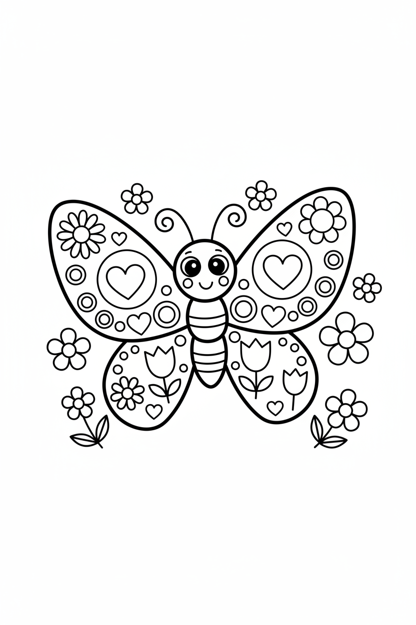 My Coloring Adventure - Digital Children's Coloring Book (25 Pages)