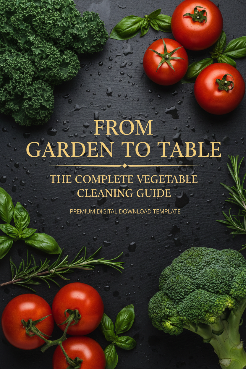 The Clean Kitchen Bundle — Vegetable & Meat Cleaning Guides