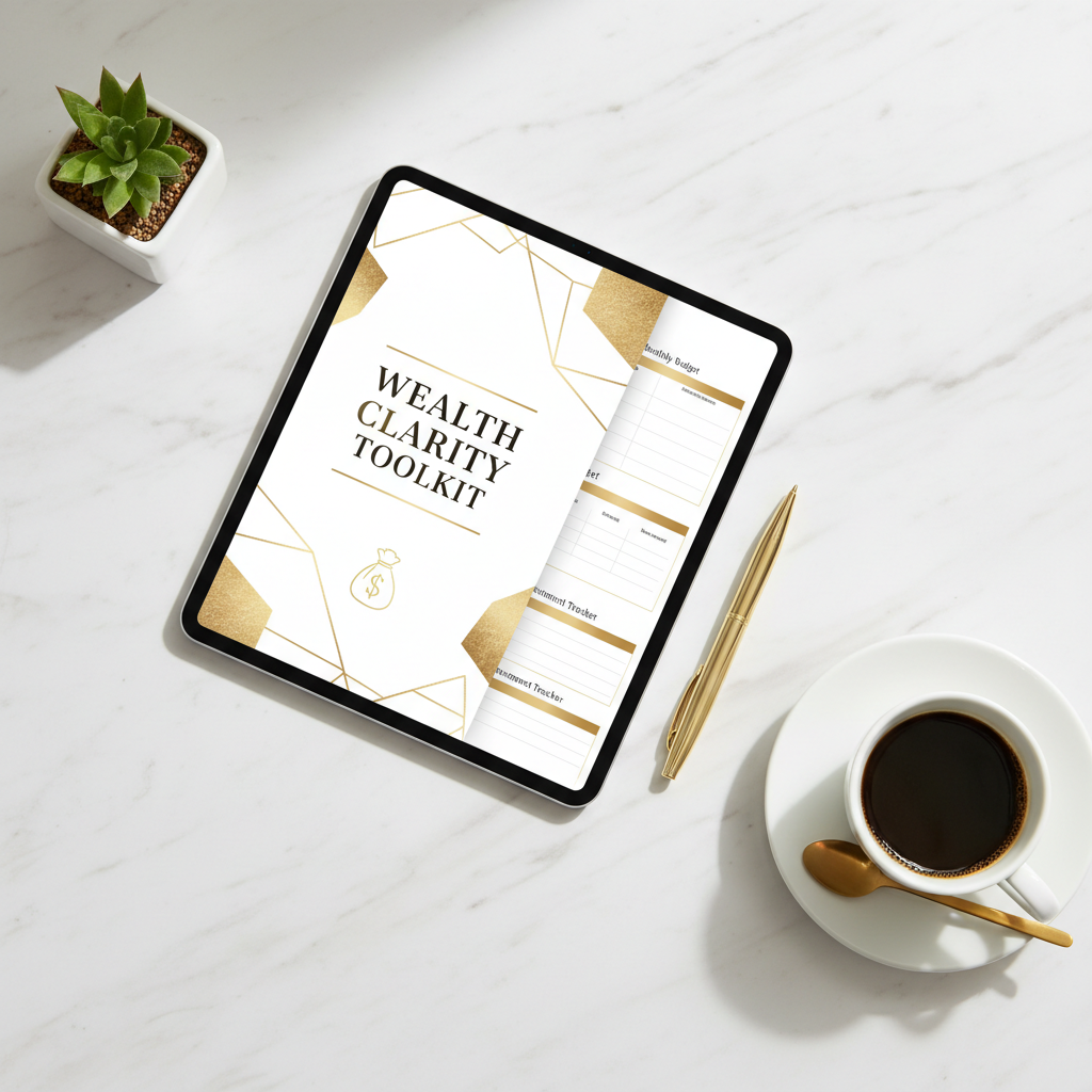 Wealth Clarity Toolkit: Ways to Save Money Here & Now | Digital Download