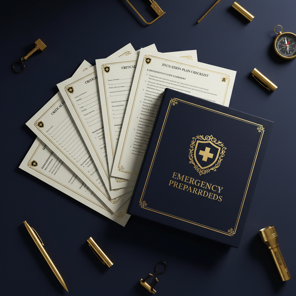 Emergency Preparedness Binder – Digital Template