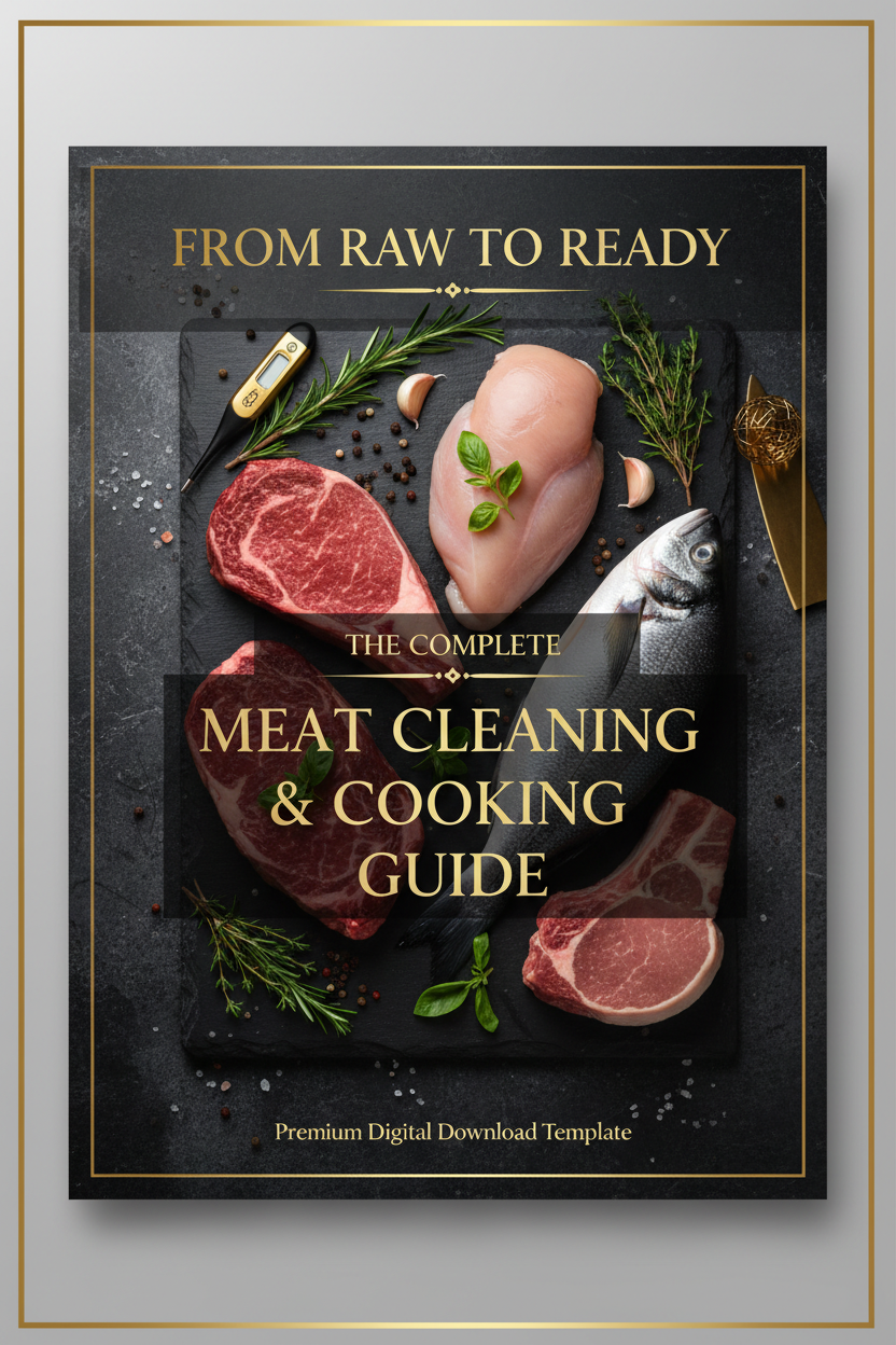 The Clean Kitchen Bundle — Vegetable & Meat Cleaning Guides