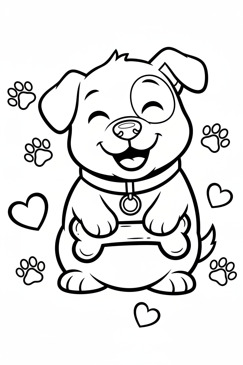 My Coloring Adventure - Digital Children's Coloring Book (25 Pages)