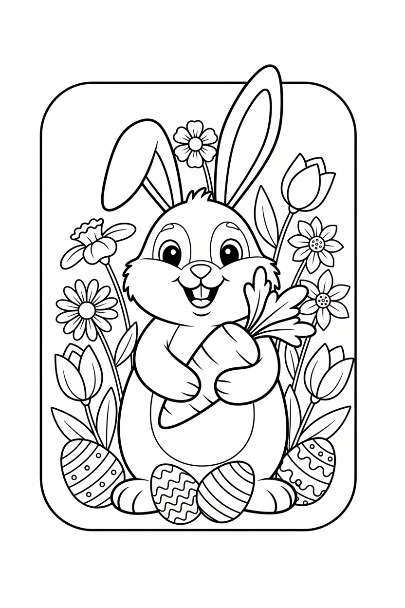 My Coloring Adventure - Digital Children's Coloring Book (25 Pages)