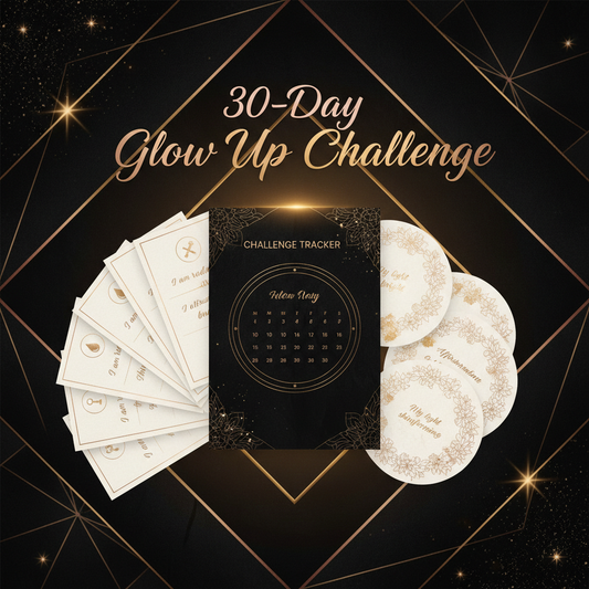 30-Day Glow Up Challenge Kit — Digital Wellness Bundle