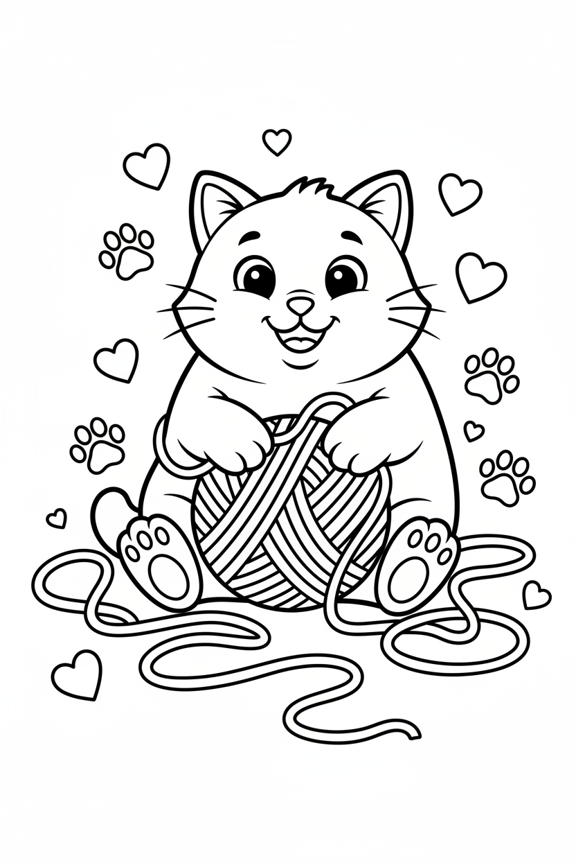 My Coloring Adventure - Digital Children's Coloring Book (25 Pages)