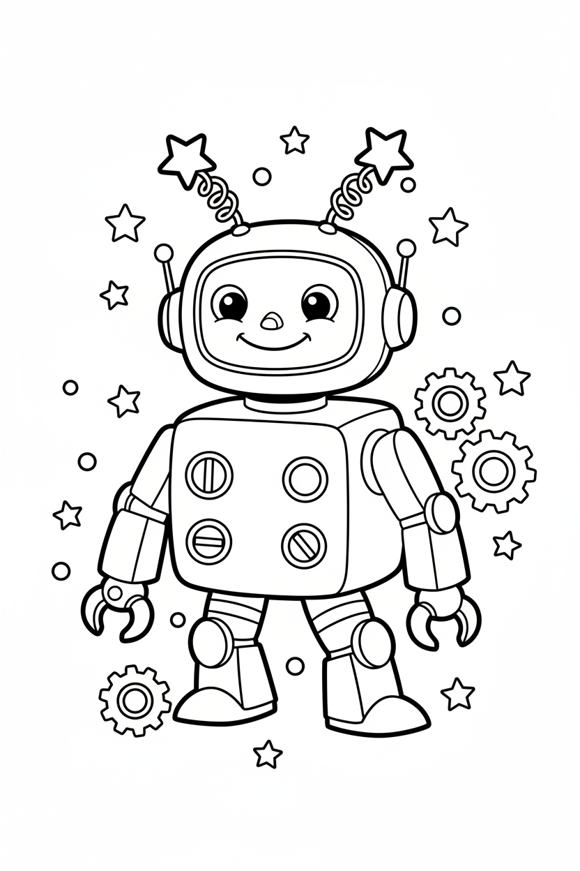My Coloring Adventure - Digital Children's Coloring Book (25 Pages)