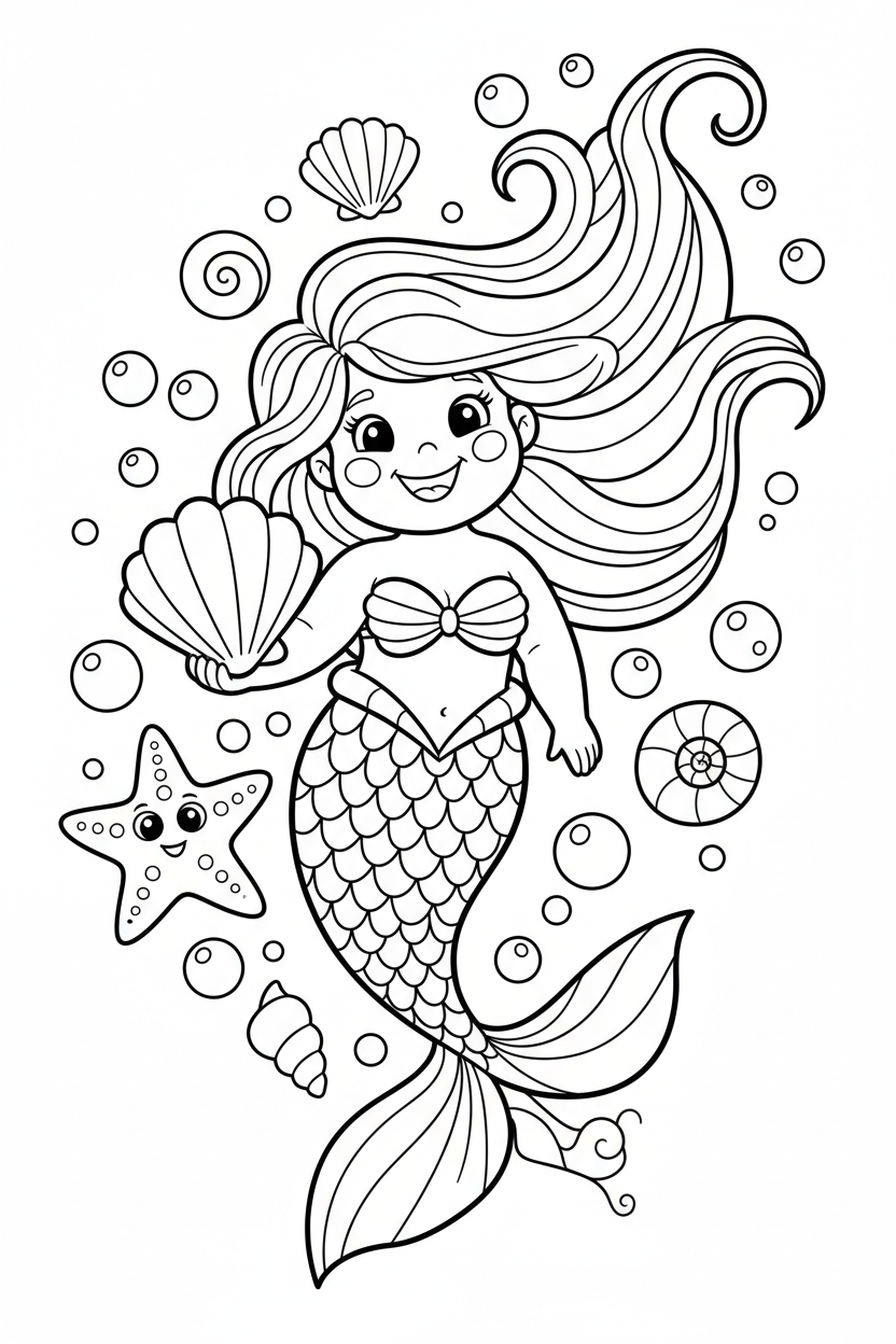 My Coloring Adventure - Digital Children's Coloring Book (25 Pages)