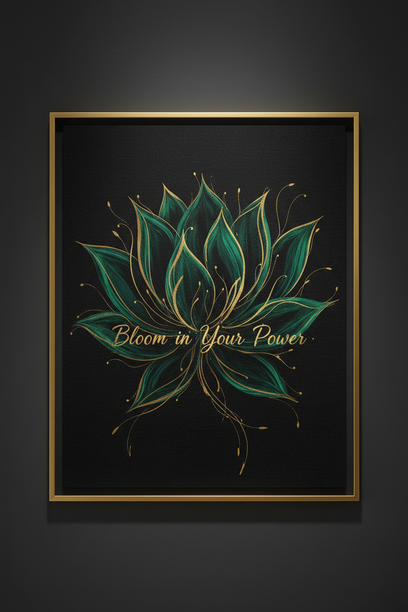 Bloom in Your Power — Exclusive Motivational Digital Art Print7