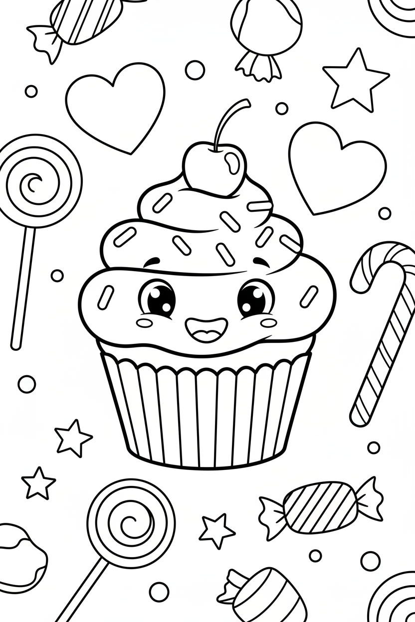 My Coloring Adventure - Digital Children's Coloring Book (25 Pages)