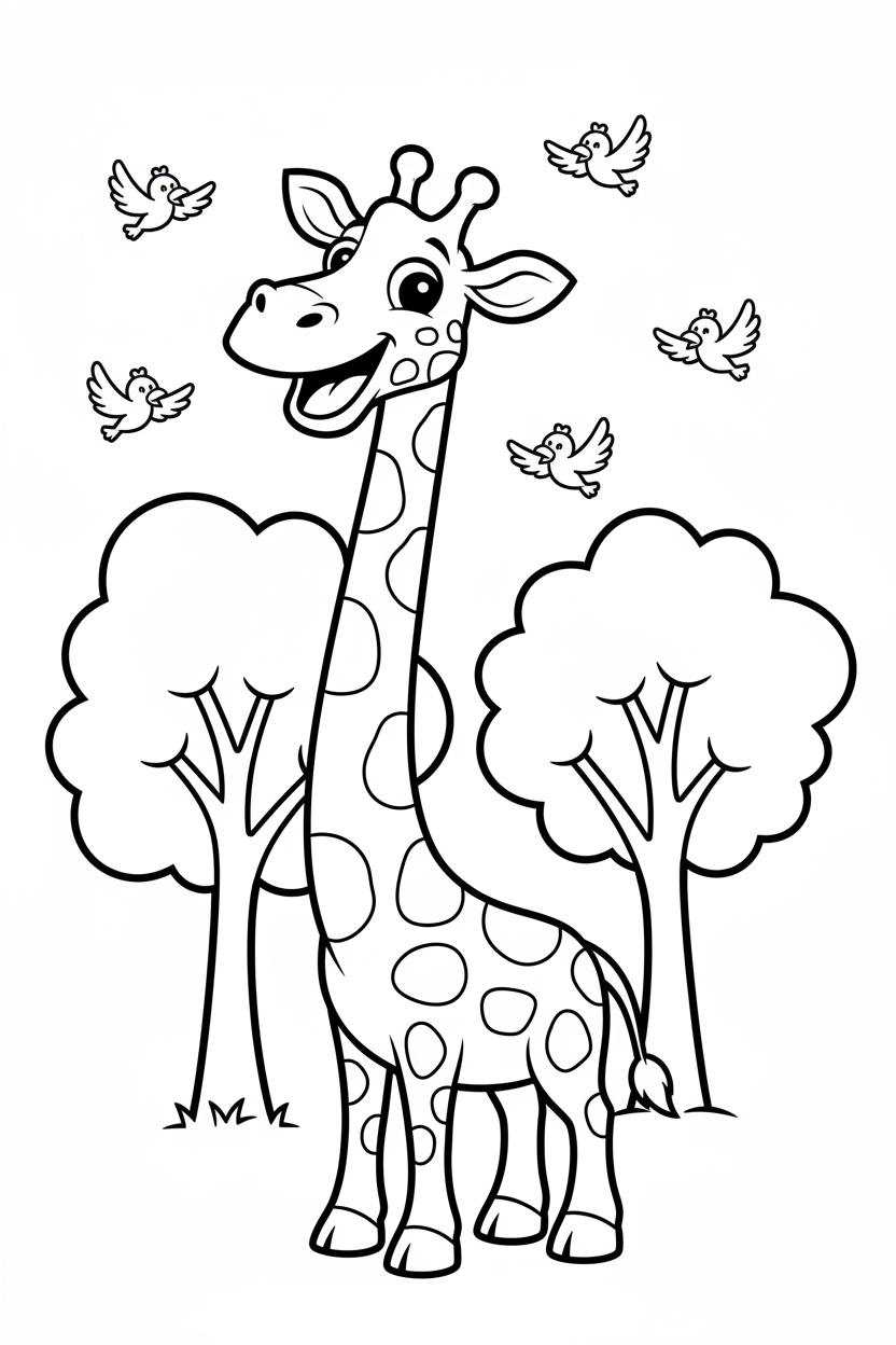 My Coloring Adventure - Digital Children's Coloring Book (25 Pages)