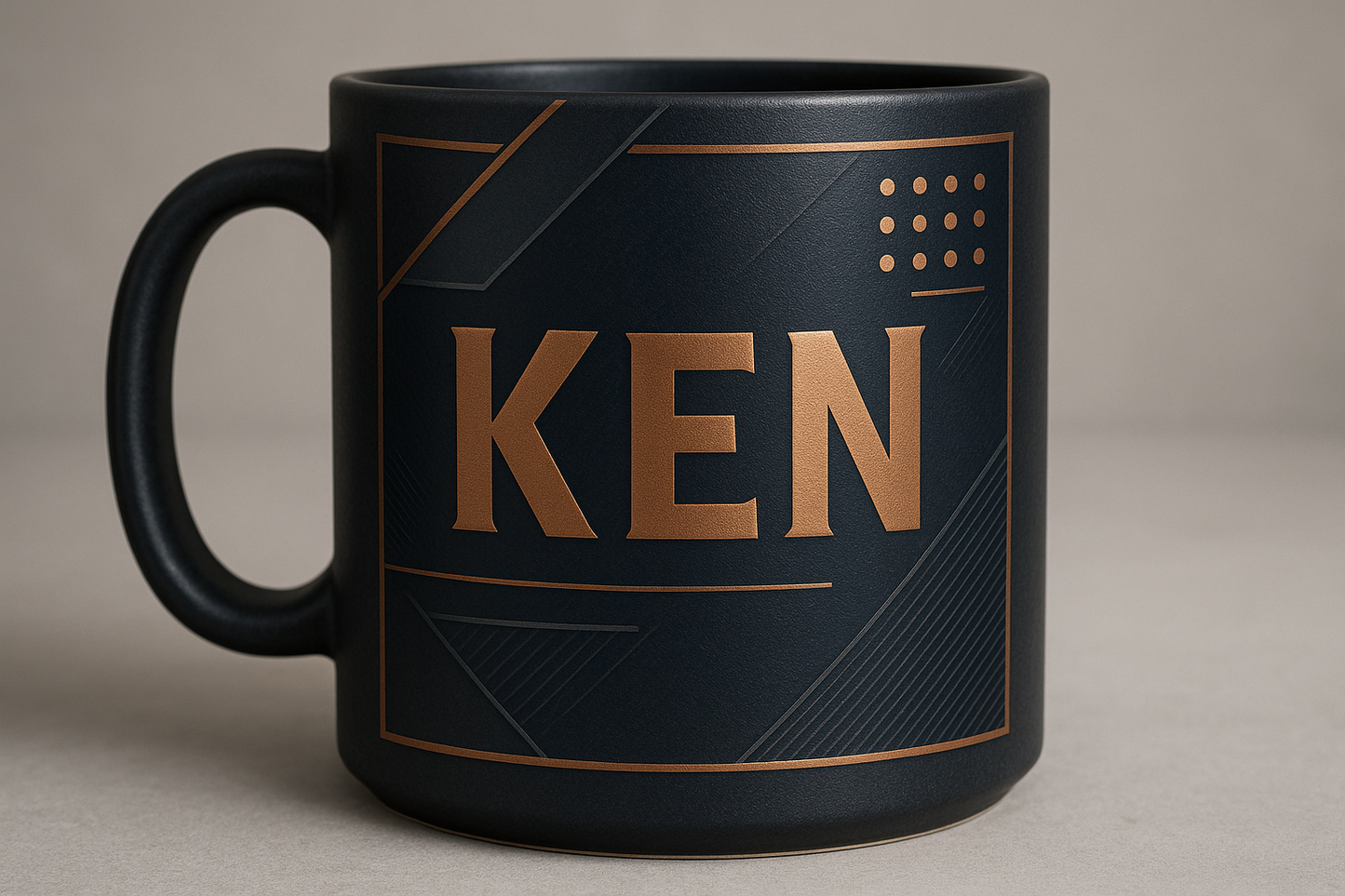 Ken's Exclusive Coffee Mug Design