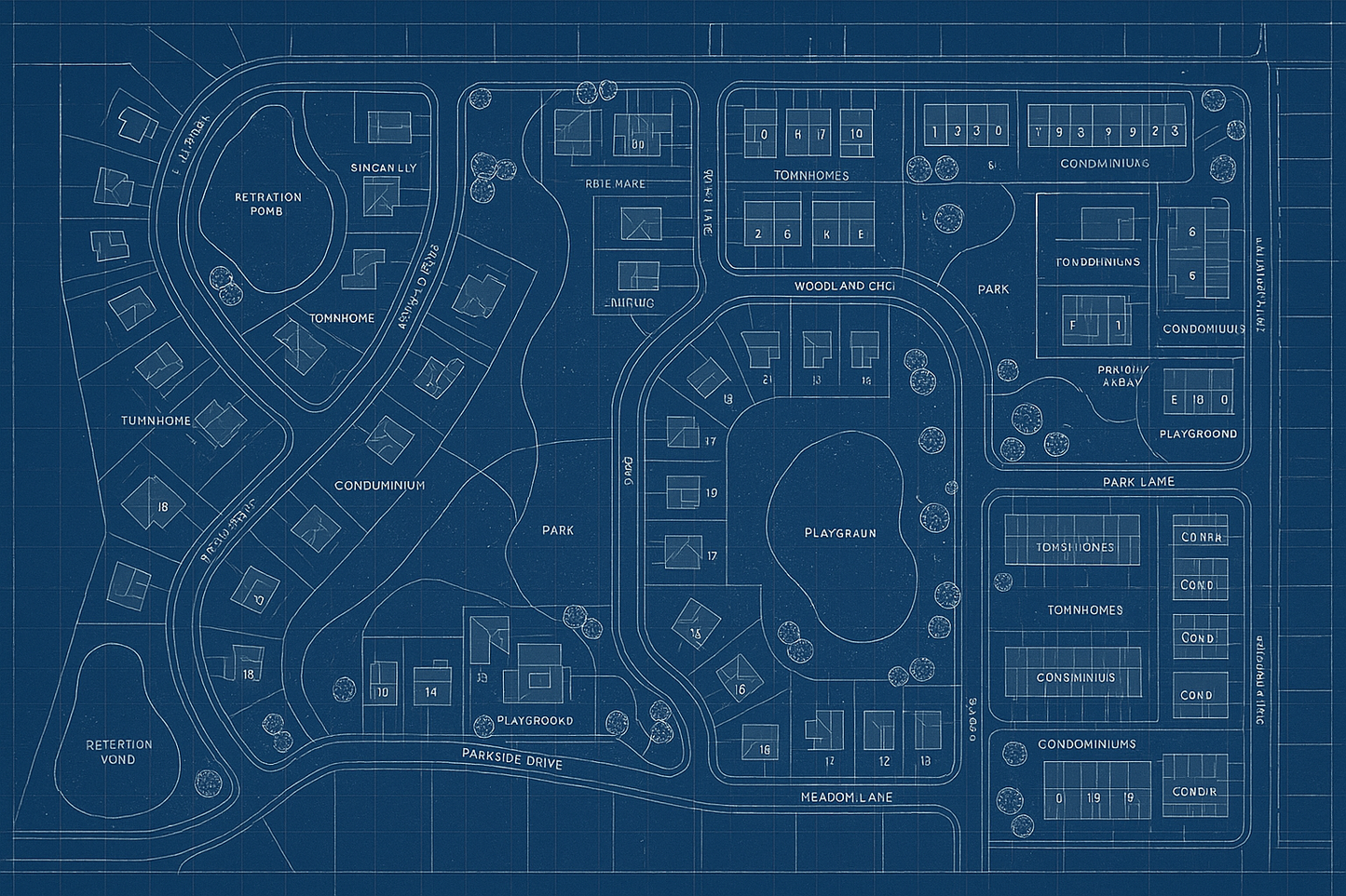 Luxury Housing Development Blueprint
