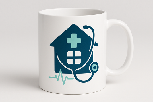 Medical House Coffee Mug Design