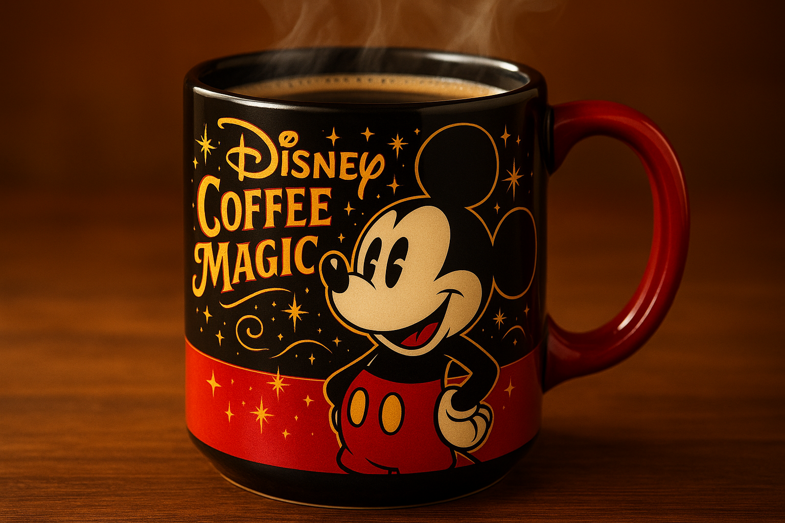 Mickey Mouse Digital Coffee Mug