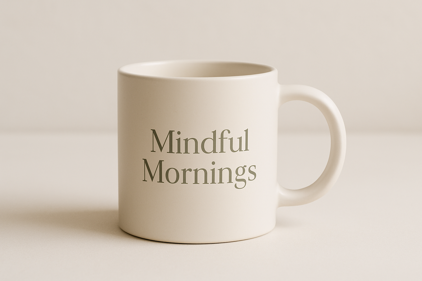 Mindful Mornings Coffee Mug