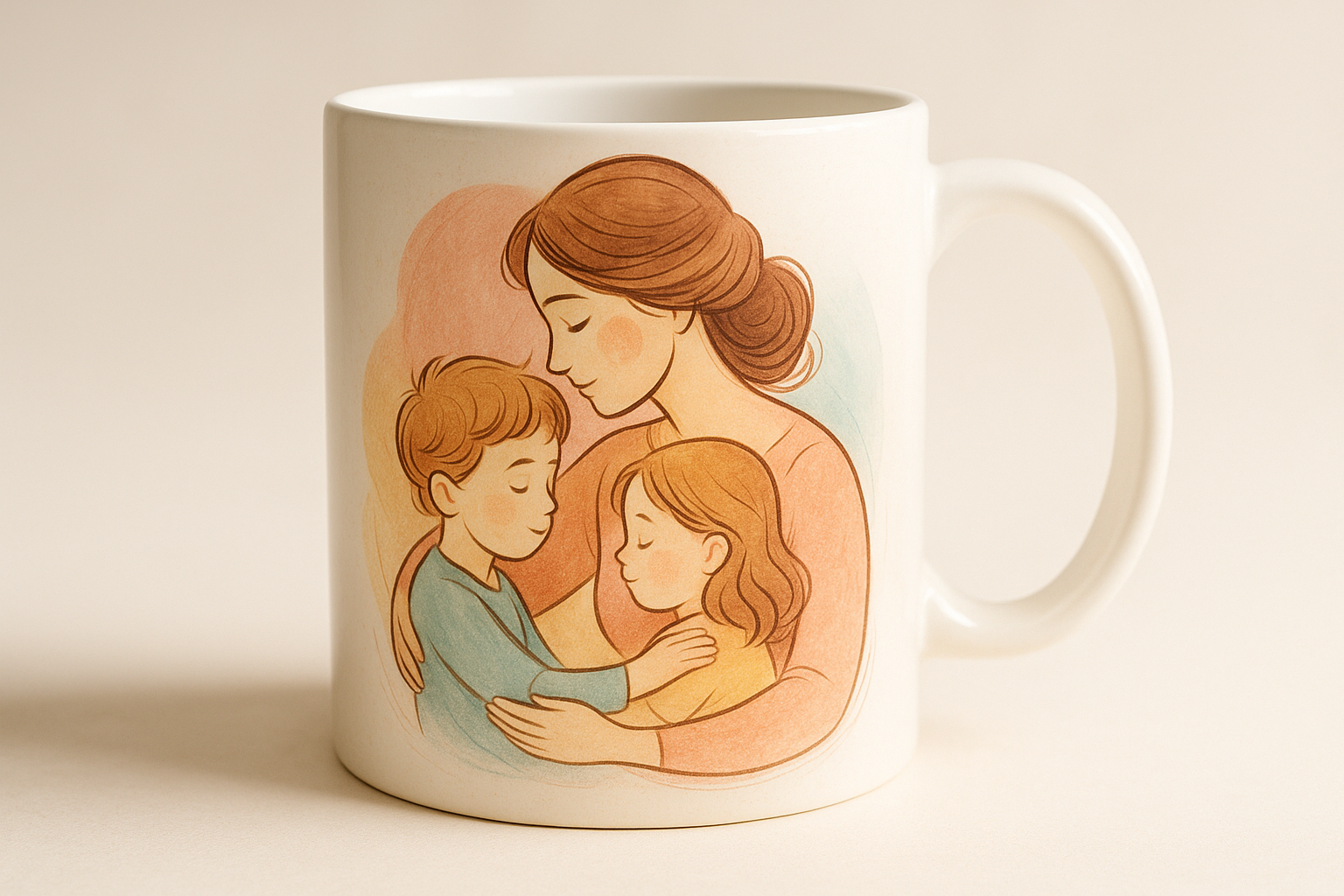 Mother and Children Exclusive Coffee Mug