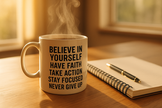 Motivational Mug - Morning Routine Lifestyle
