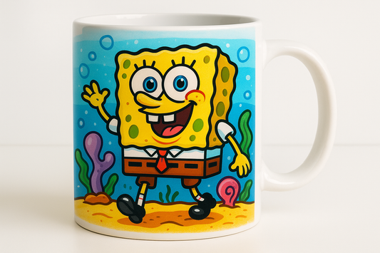 Popular sponge character inspired design
