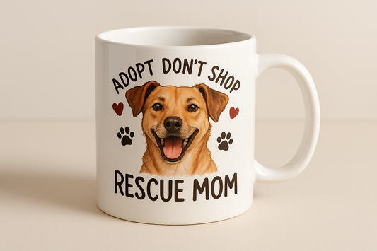 Rescue Dog Coffee Mug