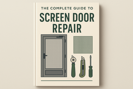 Screen Door Repair E-Book Cover