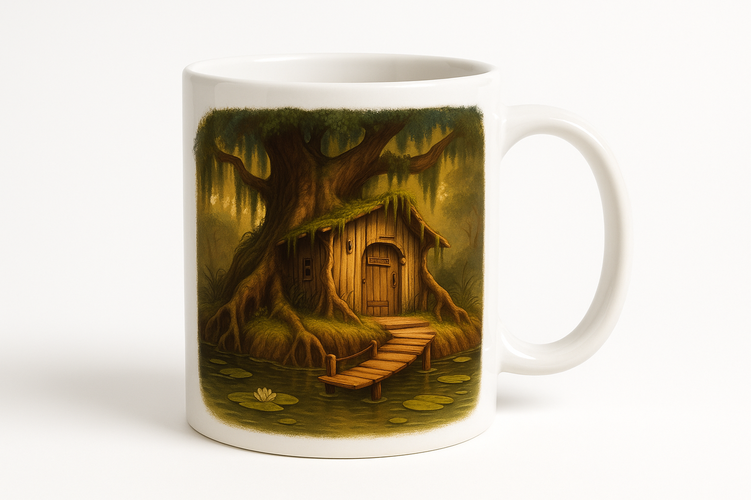 Shrek Swamp House Coffee Mug