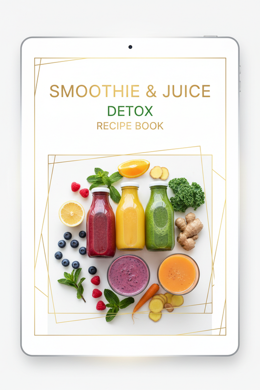Smoothie & Juice Detox Recipe Book Cover