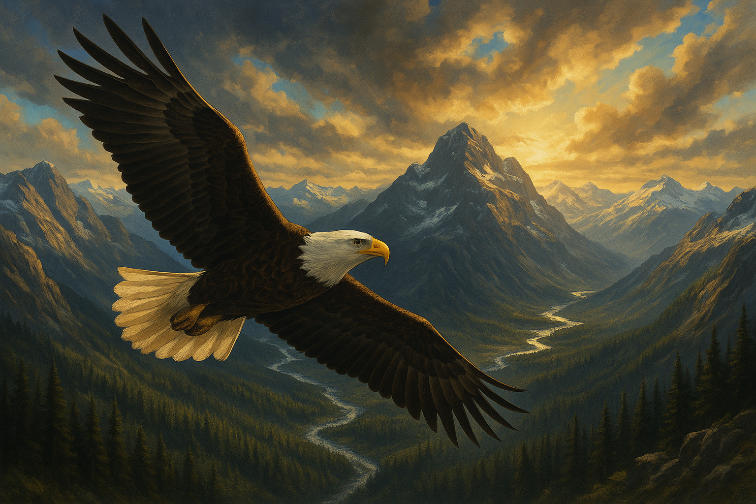 Soaring Eagle Mountain Coffee Mug