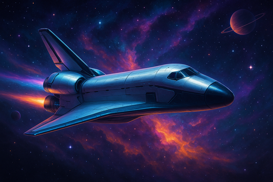 Space Shuttle Digital Art