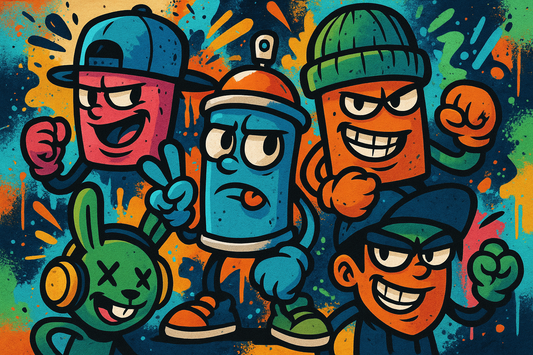 Spray Ground-inspired character design