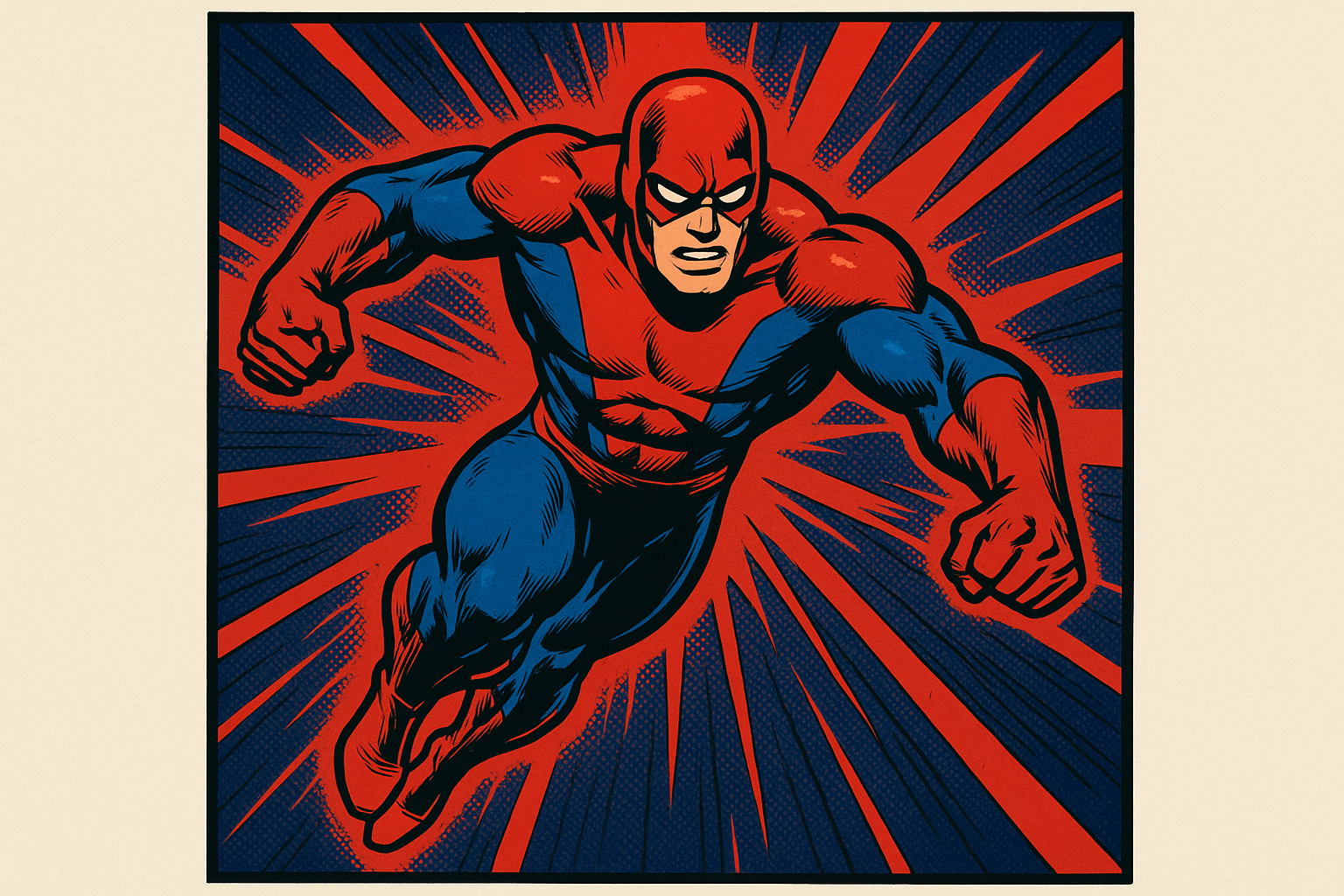 Superhero character inspired design