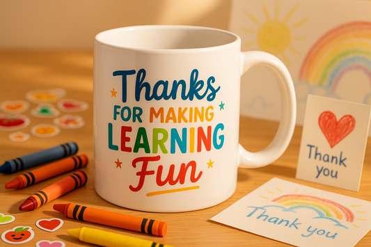 Thanks for Making Learning Fun Mug