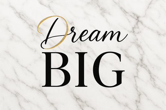 Typography motivational quote digital art