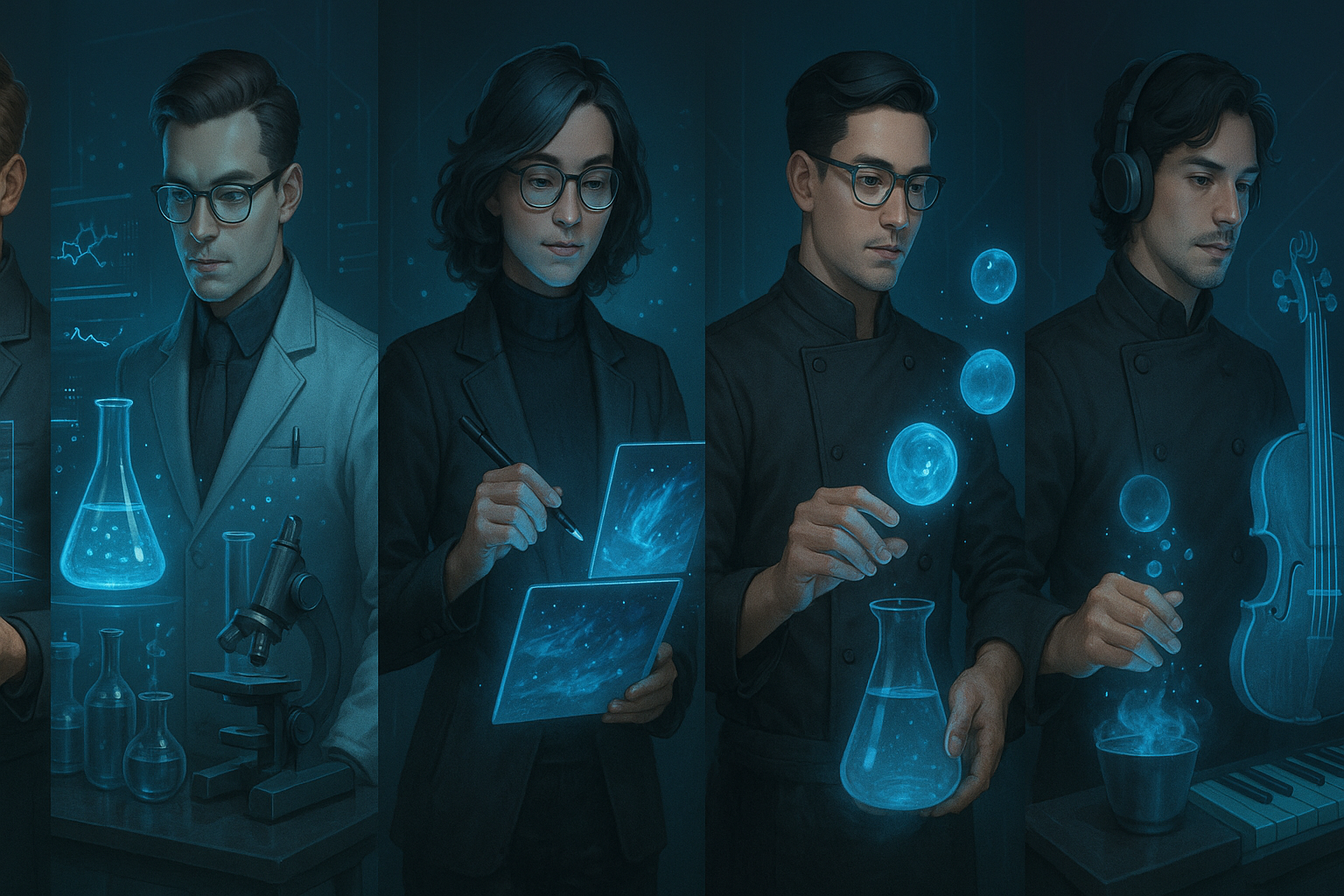 Virtual professionals digital art