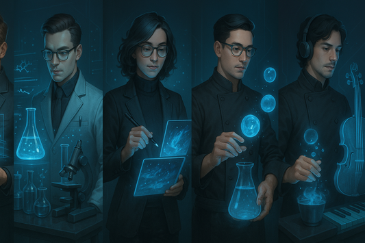 Virtual professionals digital art
