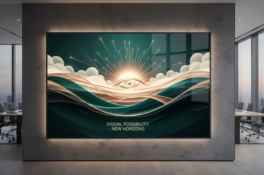 Vision and Possibility motivational art