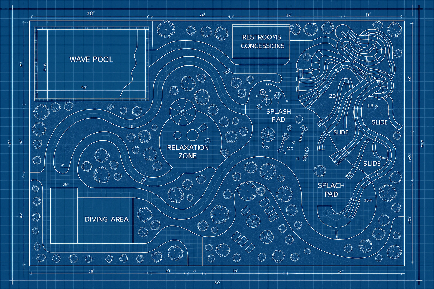 Water Park Blueprint