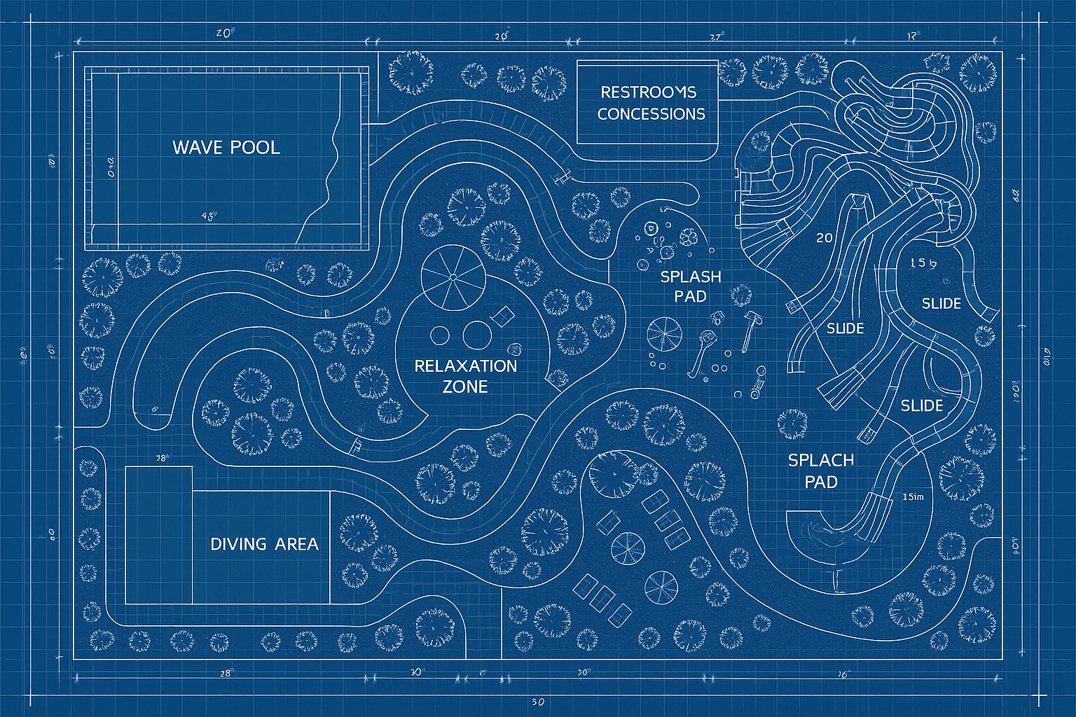 Water Park Blueprint