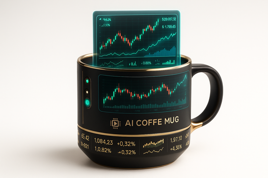 WealthGenius AI - Exclusive Coffee Mug with Financial Intelligence