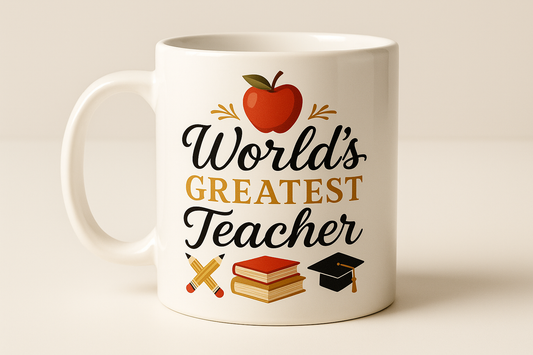 World's Greatest Teacher Coffee Mug
